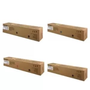 Original Multipack Sharp MX-6240N Printer Toner Cartridges (4 Pack) -MX62GTBA