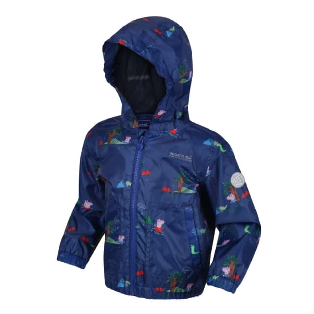 Regatta Peppa Pig Muddy Puddle Waterproof Jacket - Blue Blue C60-C72