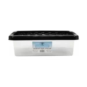 TML - Shoe Box & Black Lid 6L Clear - THL106B