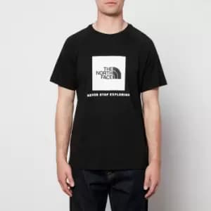The North Face Mens Raglan Redbox T-Shirt - TNF Black/TNF White - S