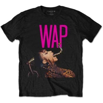 Cardi B - Dripping Snake Unisex Large T-Shirt - Black