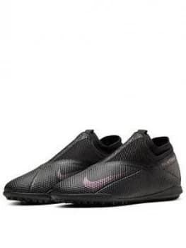 Nike Phantom Vision Academy Dynamic Fit Astro Turf Football Boots - Black