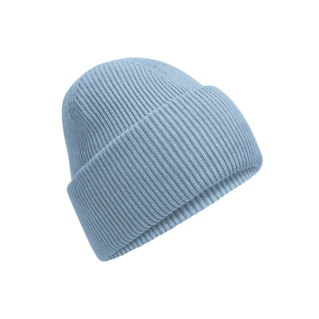 Beechfield Beechfield Men Classic Deep Cuffed Beanie in Duck Egg Blue Duck Egg Blue One Size Male 5063425890682