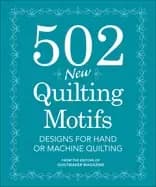 502 new quilting motifs designs for hand or machine quilting