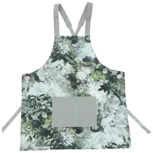 MM Living Florian Cotton Apron with Dual Patch Pocket Multi