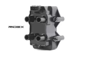 RIDEX Ignition coil 689C0063 Coil pack,Ignition coil pack FIAT,PEUGEOT,CITROEN,DUCATO Kasten (244),DUCATO Pritsche/Fahrgestell (230)