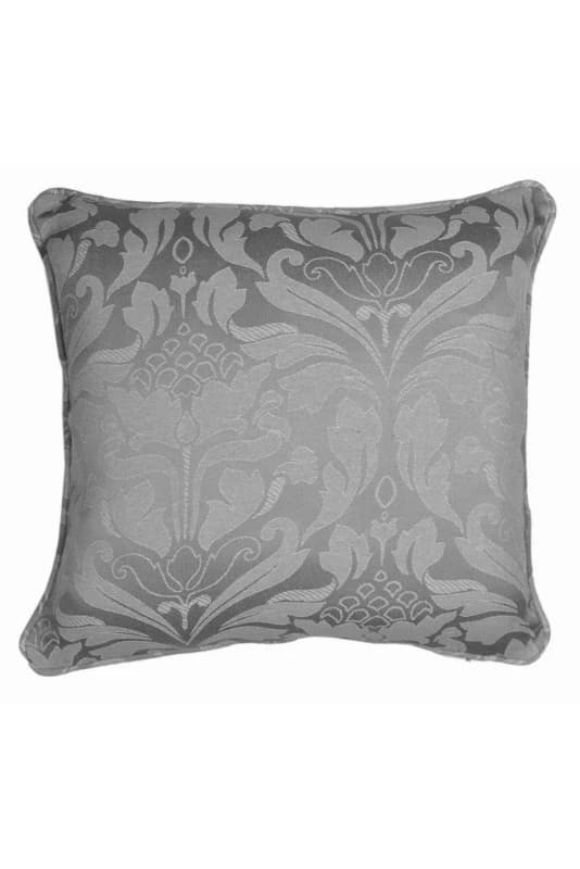 Dreams & Drapes Eastbourne Filled Cushion Silver