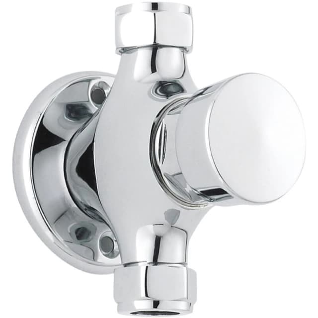 nuie Commercial Exposed Non-Concussive Valve - Chrome, Silver A3788