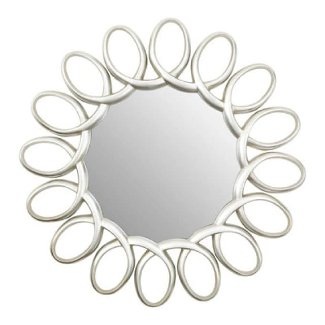 Premier Housewares Sabatino Wall Mirror Silver
