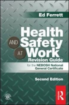 Health and Safety at Work Revision Guide by Ed Ferrett Paperback