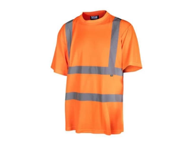 Scan Sfte01 Hi-Vis T-Shirt Orange - M (41In) Scahvtsmo