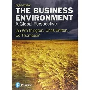 The Business Environment A Global Perspective Paperback / softback 2018
