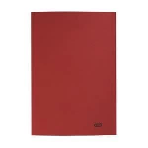 Elba Boston Foolscap Square Cut Folder Pressboard 300 Micron 32mm Bordeaux Pack of 50
