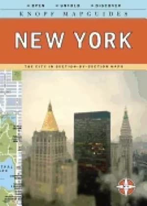 knopf mapguides new york the city in section by section maps