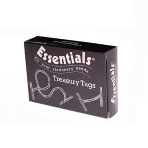 Value Treasury Tag Plas 51mm PK100