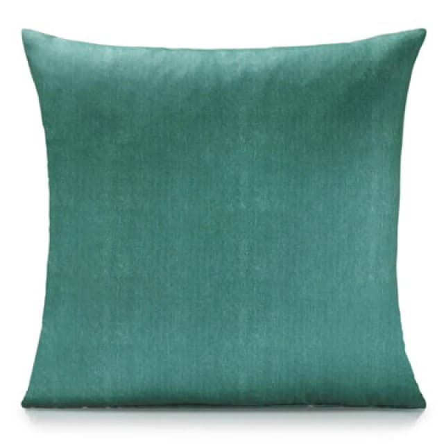 Plain 56cm x 56cm Water Resistant Outdoor Filled Cushion Green