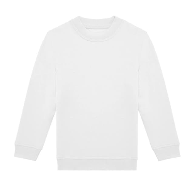 B&c ID.332 boys's Children's sweater in White