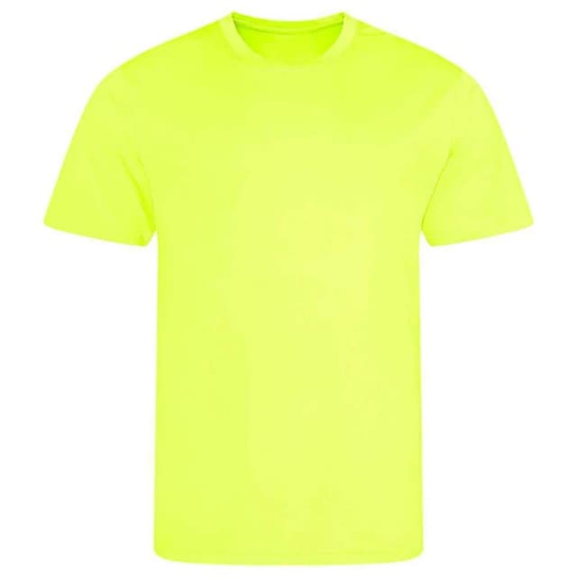 AWDis Cool Plain Magenta T-Shirt in Bright Yellow Size: 12-13 Years Bright Yellow Unisex 12-13 Years