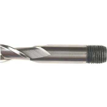 8.5MM HSS 2 Flute Threaded Shank Short Series Slot Drill - Sherwood