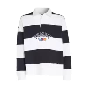 Tommy Jeans Tjm Rlx Coloublock Archive Rugby - Blue