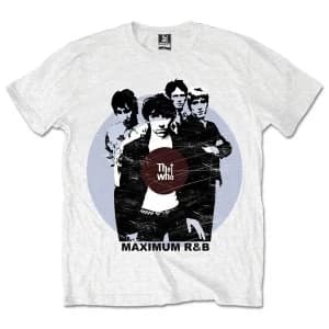 The Who - Maximum R&B Unisex Large T-Shirt - White