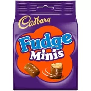 Cadbury Fudge Minis Bag 120g