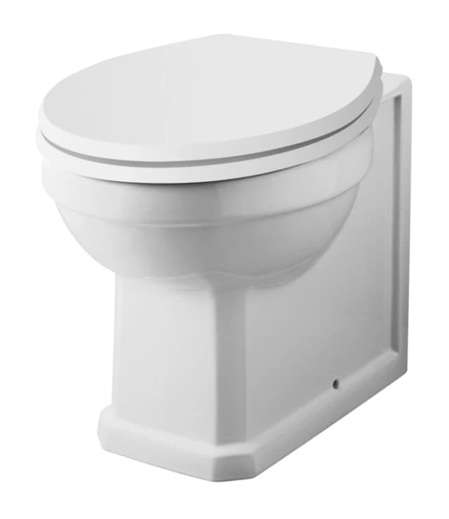 Balterley Traditional Back To Wall Toilet Pan - White White