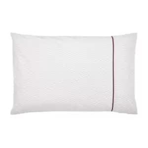 Bedeck of Belfast Aris Pair of Standard Pillowcases, Mulberry