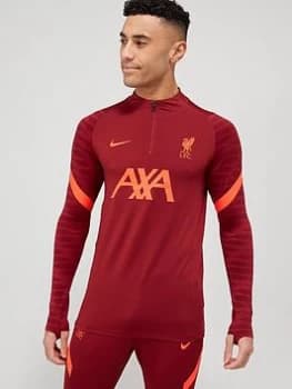 Nike Liverpool FC 21/22 Strike Drill Top - Red, Red Size M Men