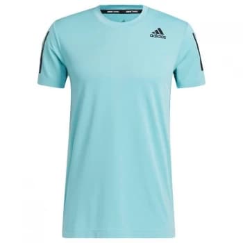 adidas Heat. Rdy Warr T Shirt Mens - Mint Blue
