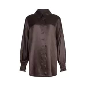 AllSaints AllSaints Charli Shirt Womens - Brown