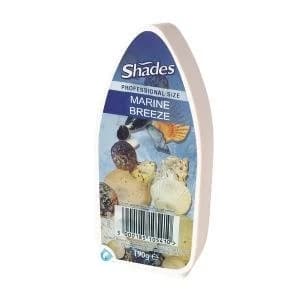 Jeyes Shades Marine Breeze Air Freshener Gel Pack of 12 1008187