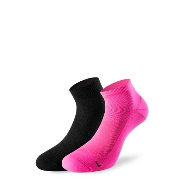Lenz 3.0 Running Socks, black-pink, Size 35 - 38 for Men