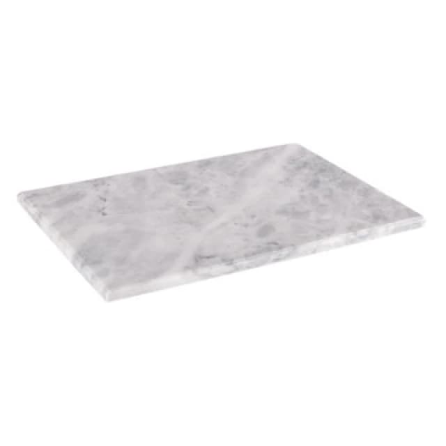 Argon Tableware Rectangle Marble Chopping Board 30 x 20cm White unisex