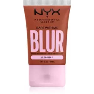 NYX Professional Makeup Bare With Me Blur Tint hydrating foundation shade 17 Truffle 30ml