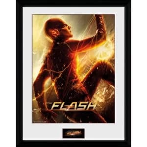 The Flash Run Framed Collector Print