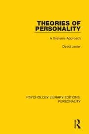 Theories of Personality A Systems Approach