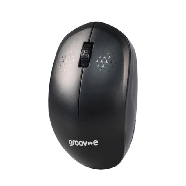 Groov-e Wireless Optical Mouse - Black unisex One Size