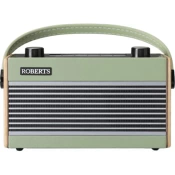 Roberts Radio RAMBLERBTGRN DAB / DAB+ Digital Radio with FM Tuner - Green