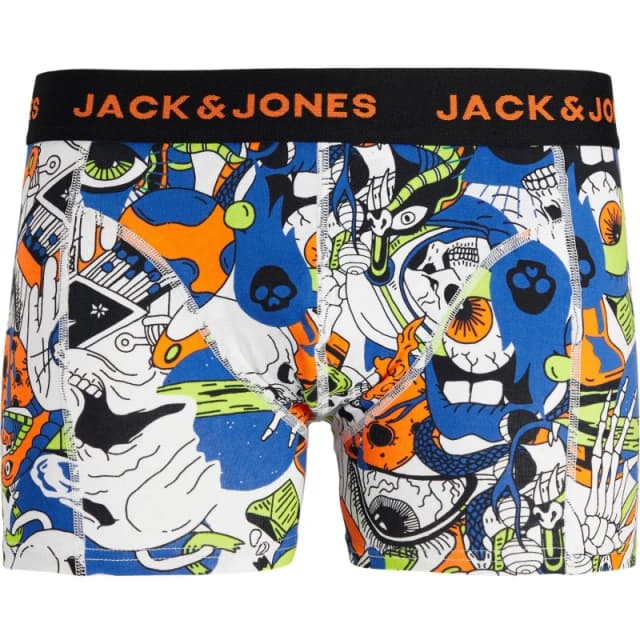 Jack and Jones Skull Boxer Trunk Mens - Black S