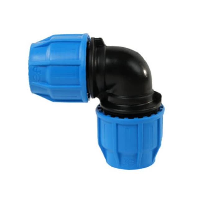 John Guest Mdpe Compression Elbow - 90 Degree - 20mm