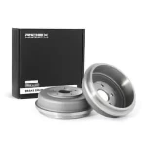 RIDEX Brake Drum 123B0016 Rear Brakes,Drum Brake FORD,TRANSIT CONNECT (P65_, P70_, P80_),TOURNEO CONNECT