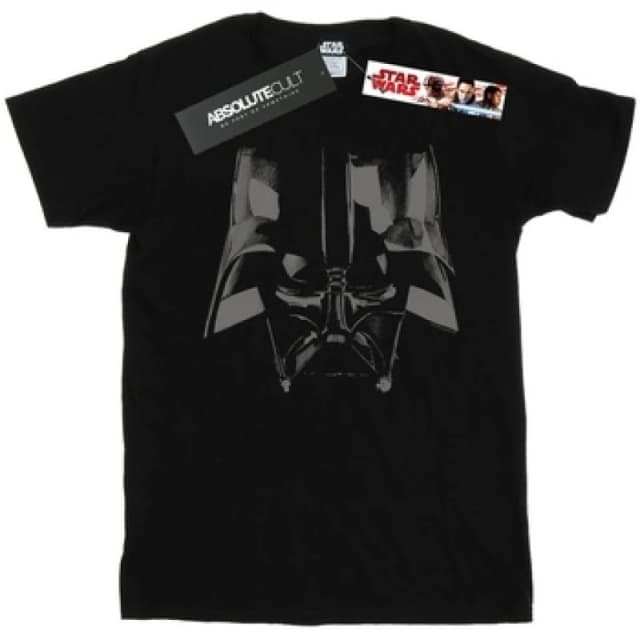 Star Wars Darth Vader Helmet T-Shirt Black male