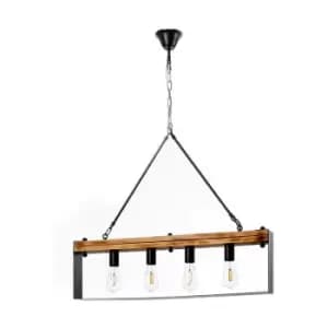 Onli Susan 4 Light Bar Pendant Ceiling Light, Band