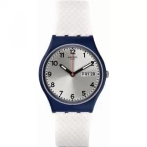 Unisex Swatch White Delight Watch