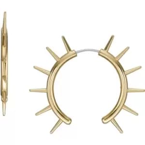 Diesel Mens Diesel STEEL Earrings - Gold