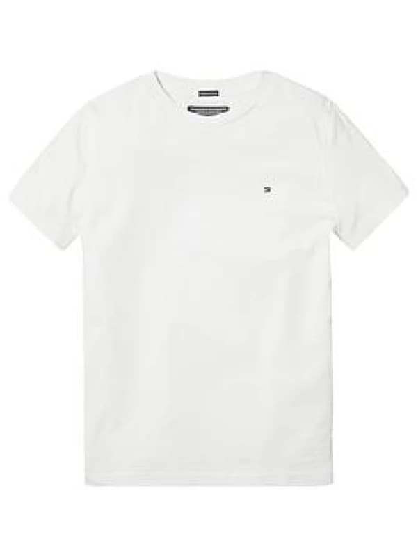 Tommy Hilfiger Original T Shirt Children's - White White 13 - 14 Years