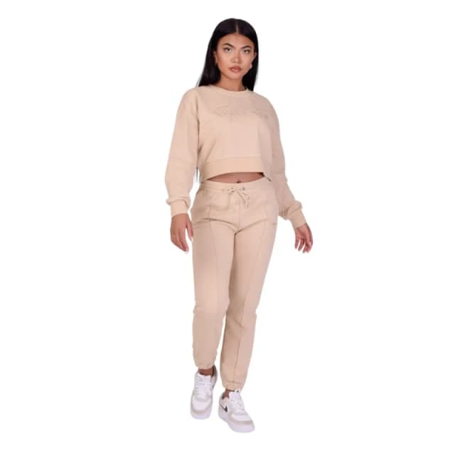 Project X Paris Basic elasticated womens jogging trousers Project X Paris Beige Female XS