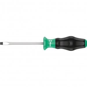 Wera Kraftform Comfort Grip Flared Slotted Screwdriver 10mm 200mm