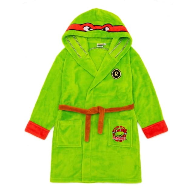 Teenage Mutant Ninja Turtles Hooded Bathrobe Green